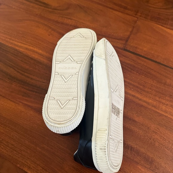 DIESEL 'S-MUSTAVE' SNEAKERS size 9 black - Picture 8 of 9